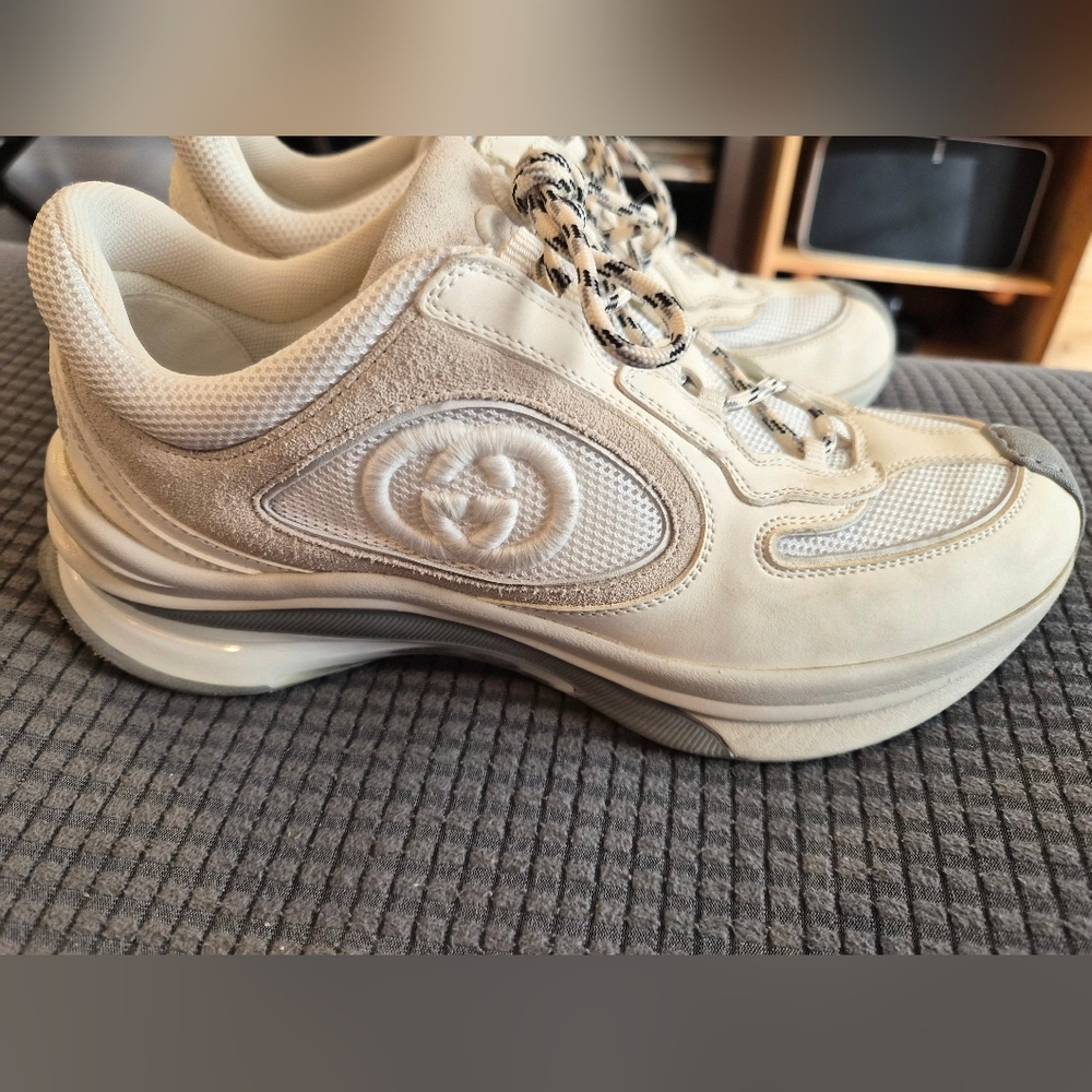 Gucci Run Suede Sneaker Women - Picture 6 of 7